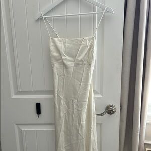 Abercrombie Satin Cowl Back Slip